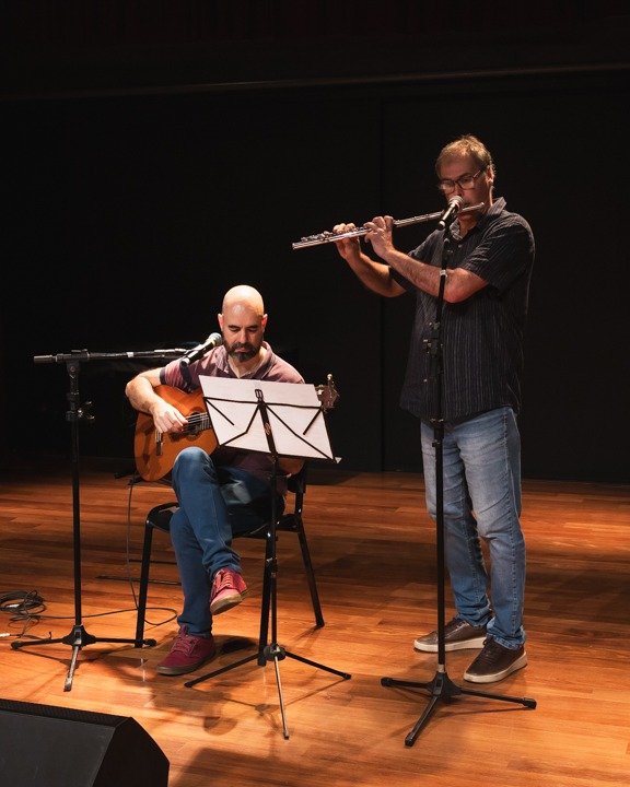 Músico em performance