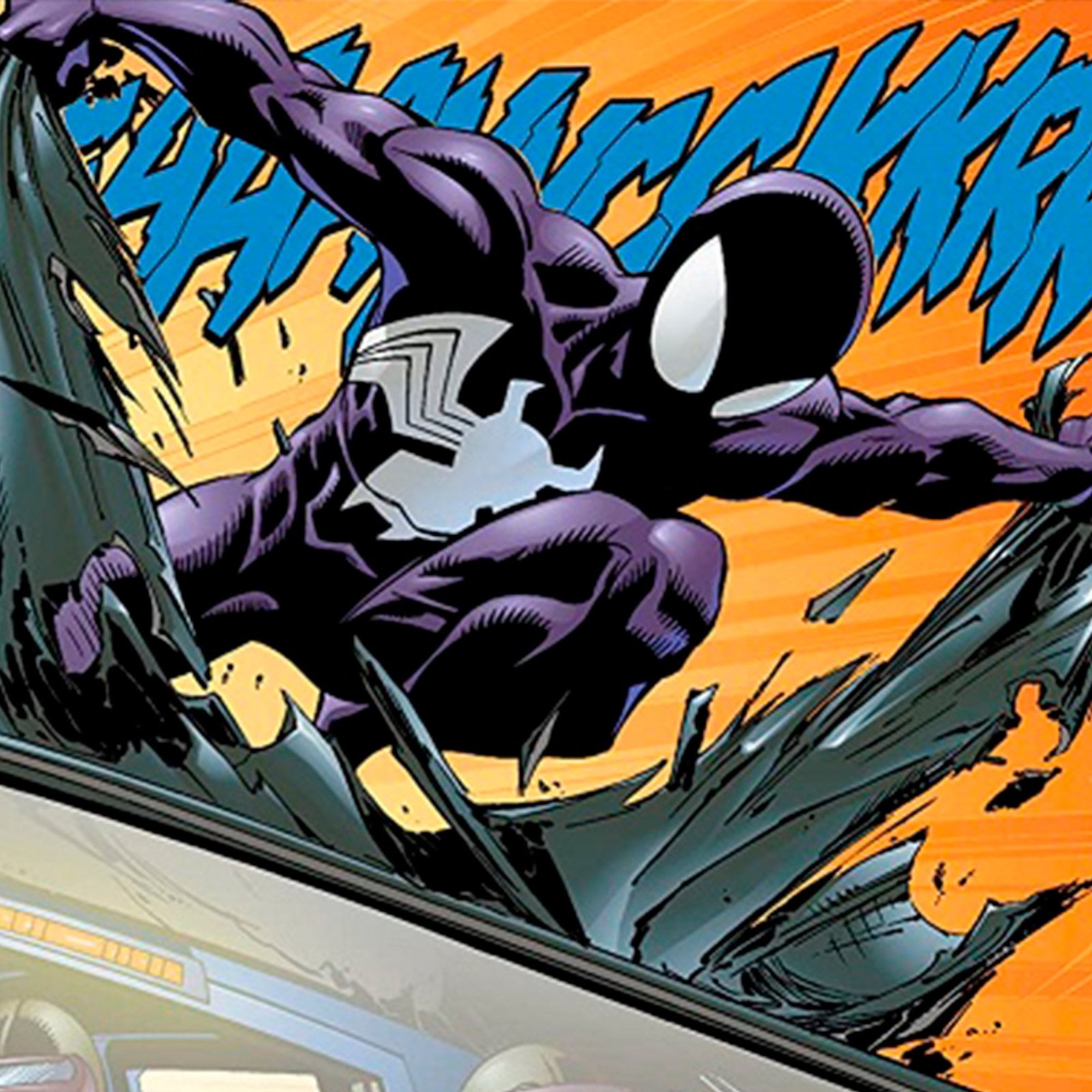 O trajeto Roxo de Ultimate Spiderman