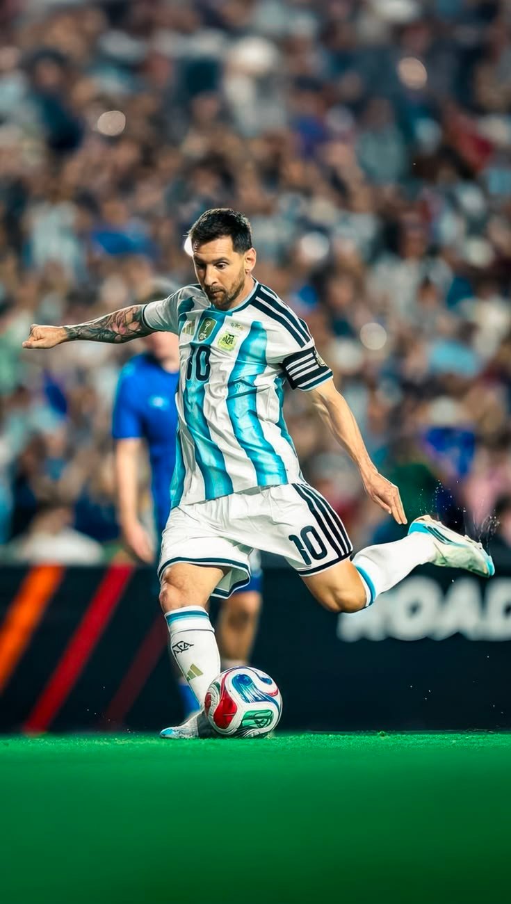 Messi não é apenas um jogador; ele é a personificação de um monstro sagrado do futebol. 