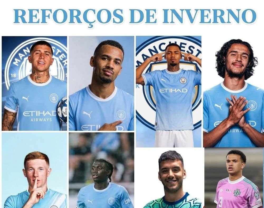 Manchester City promove grande reformulação e aposta em juventude e experiência