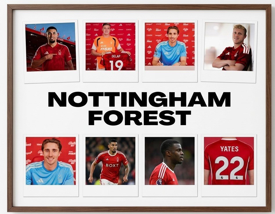 Nottingham Forest reforça defesa, ataque e meio-campo