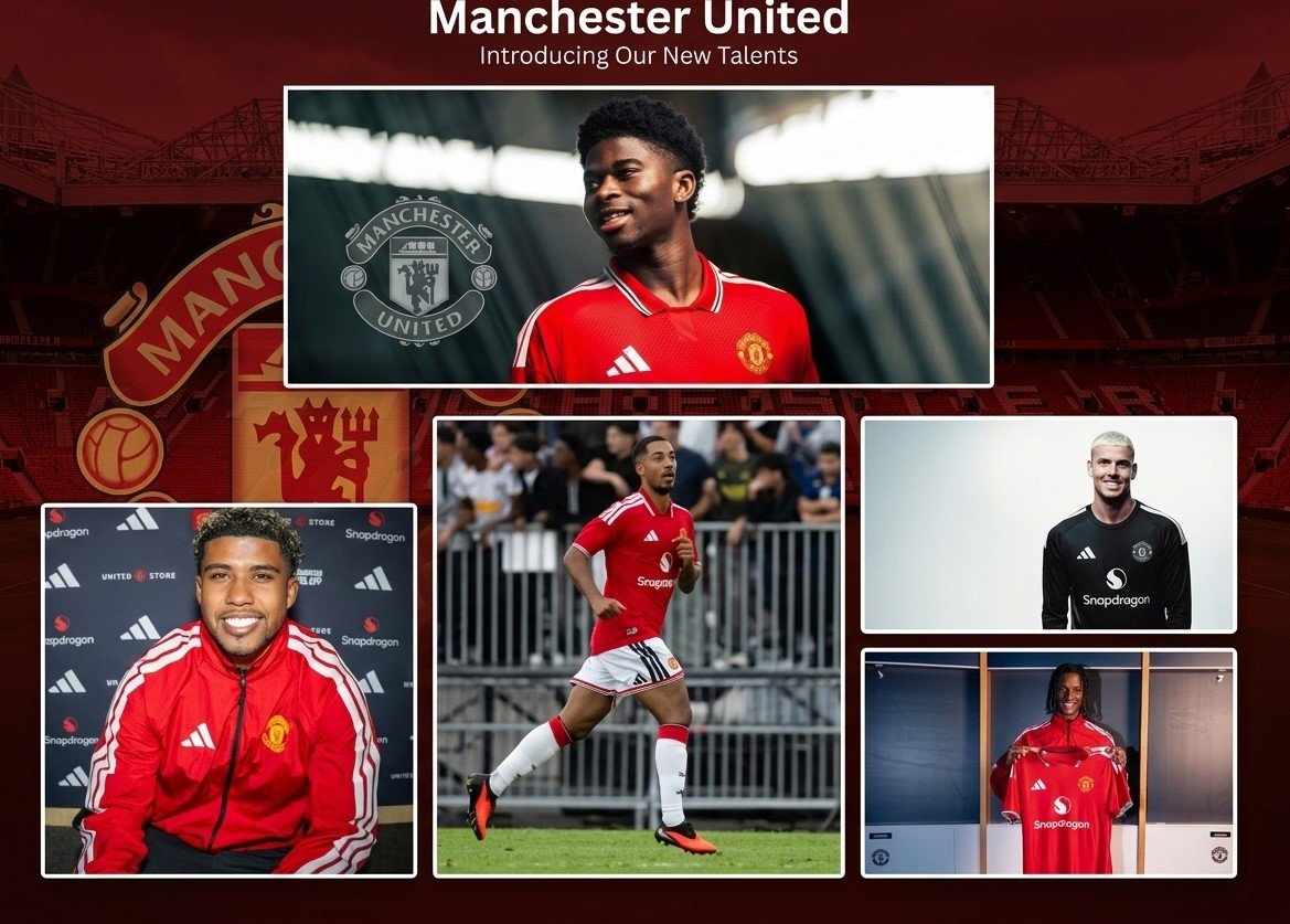 Manchester United reforça o meio-campo e investe na nova geração